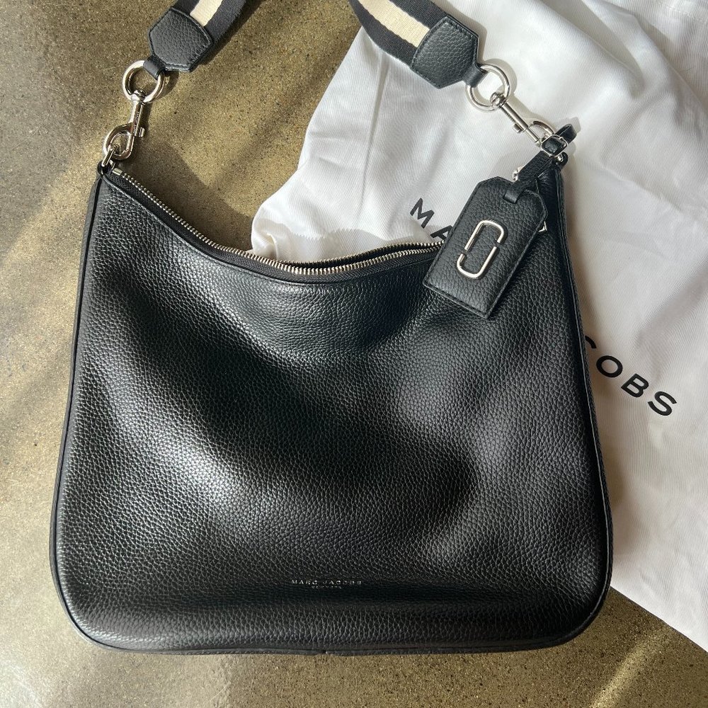 Marc Jacob - Black leather bag - Webbing Strap